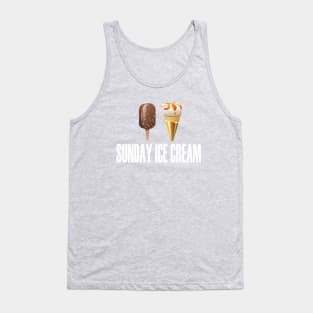 SUNDAY ICE CREAM Tank Top